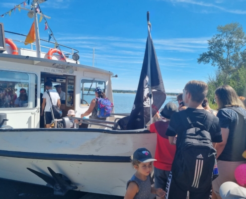 Altmühlsee aufs Boot