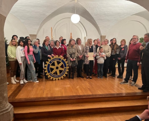 Rotarischer Meilenstein 2023 Gruppenfoto